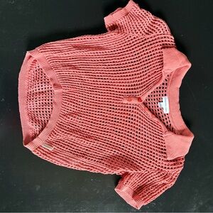 Calvin Klein Jeans Coral Mesh Tunic